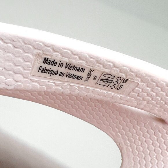 Sz 9- NWT Crocs Kadee II Iconic Comfort Z-Strap Sandals Barely Pink - Picture 15 of 15